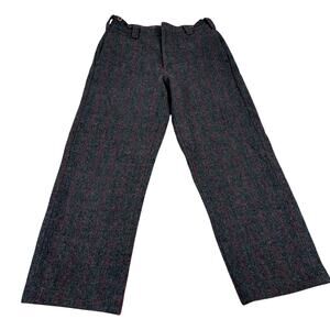 VTG Woolrich Malone Men's Heavy Wool Hunting Trousers Size 30 Made in USA READ